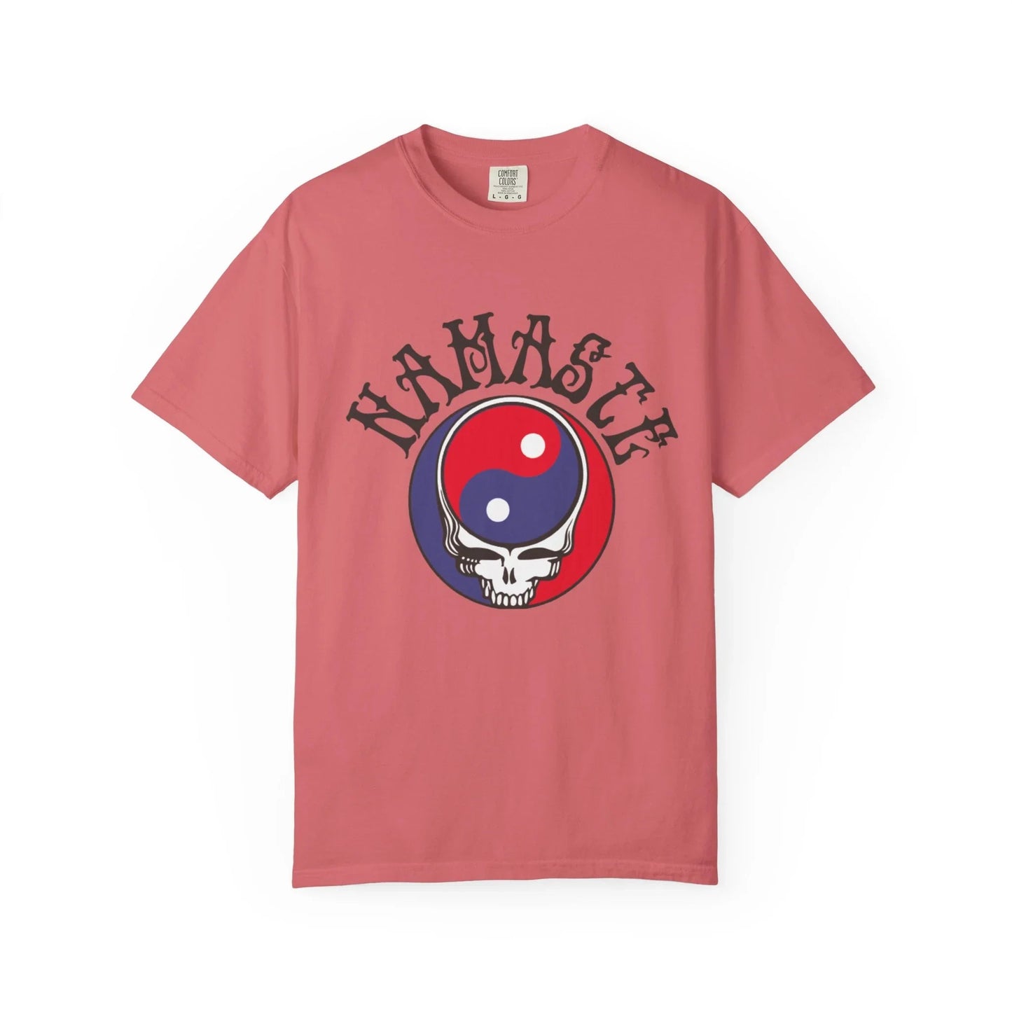 NAMASTE Grateful Dead Unisex Shirt – Garment-Dyed Organic Cotton Yoga T-Shirt by Yune Yoga-10