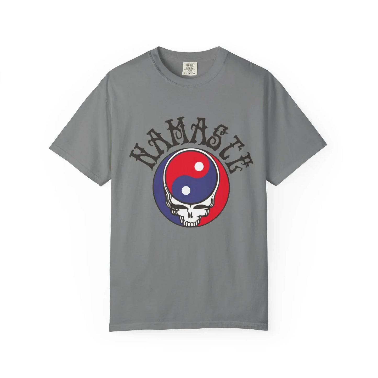 NAMASTE Grateful Dead Unisex Shirt – Garment-Dyed Organic Cotton Yoga T-Shirt by Yune Yoga-7