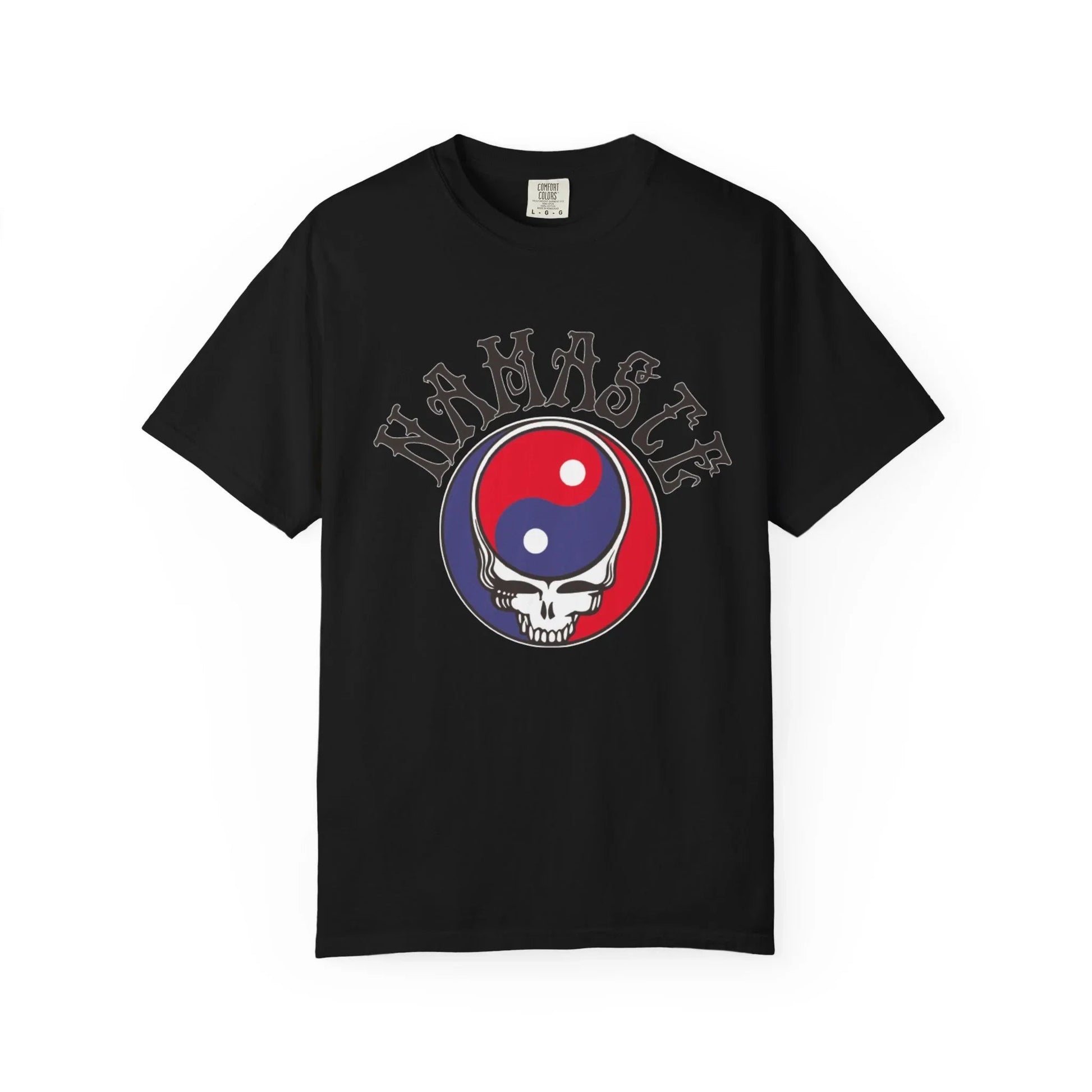 NAMASTE Grateful Dead Unisex Shirt – Garment-Dyed Organic Cotton Yoga T-Shirt by Yune Yoga-5