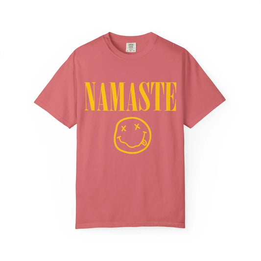 NAMASTE Nirvana Unisex Shirt – Garment-Dyed Organic Cotton Yoga T-Shirt by Yune Yoga-10