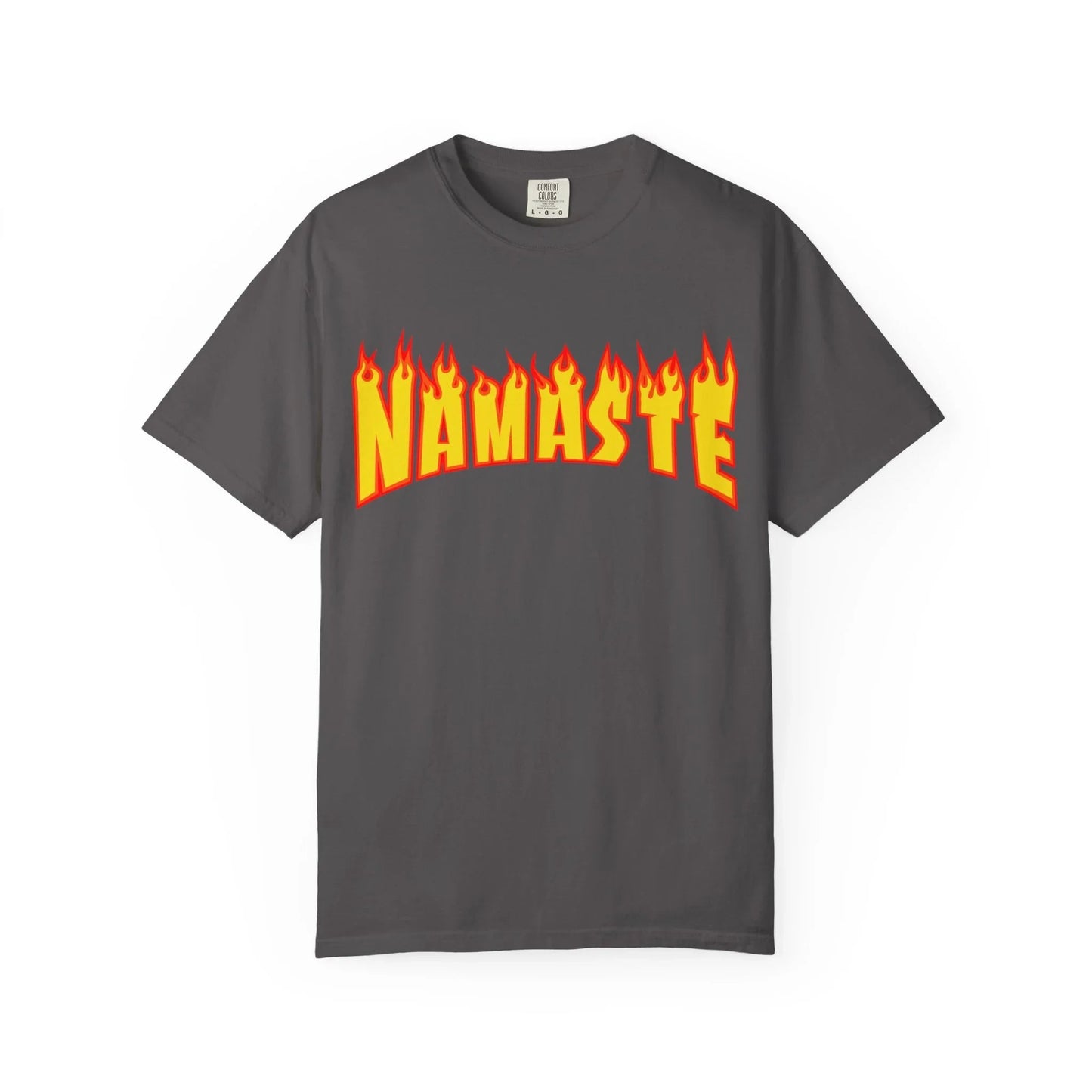 NAMASTE Thrasher Unisex Shirt – Garment-Dyed Organic Cotton Yoga T-Shirt by Yune Yoga-6