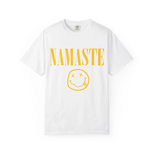 NAMASTE Nirvana Unisex Shirt – Garment-Dyed Organic Cotton Yoga T-Shirt by Yune Yoga-0