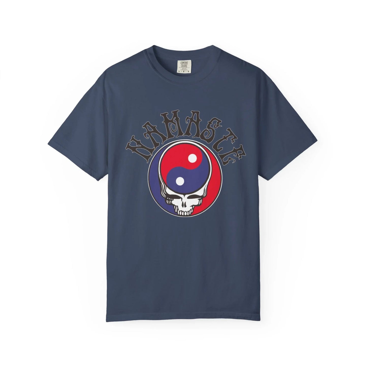 NAMASTE Grateful Dead Unisex Shirt – Garment-Dyed Organic Cotton Yoga T-Shirt by Yune Yoga-8