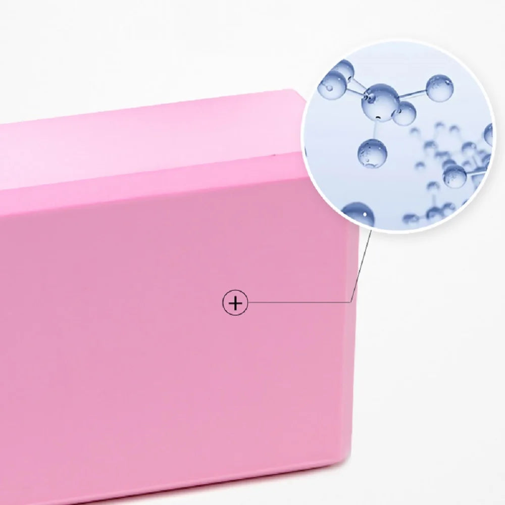 EVA Yoga Foam Blocks for Pilates & Meditation (Pink)-3