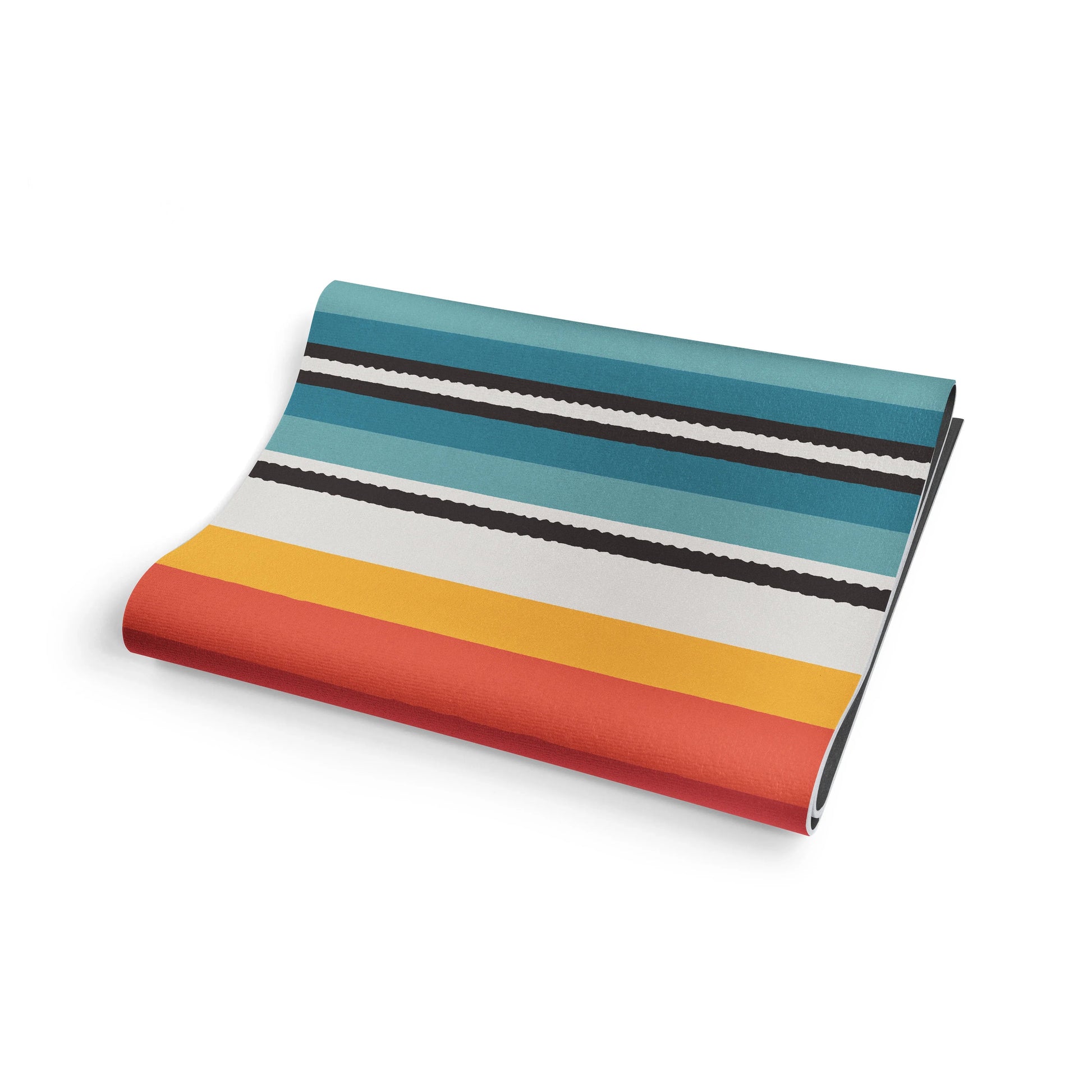 Elk Meadow Yoga Mat – 6 mm Extra Thick, Double-Sided Non-Slip, Eco-Friendly PER with Multi-Color Meadow Design | Yune Yoga-4