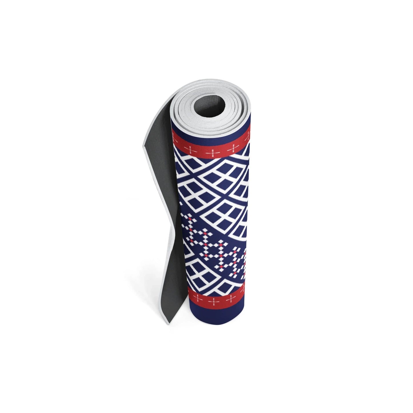 Yoga Mat | 6mm Thick | Blue | Non-Slip | Eco Friendly | Yune Yoga | Reiko-3