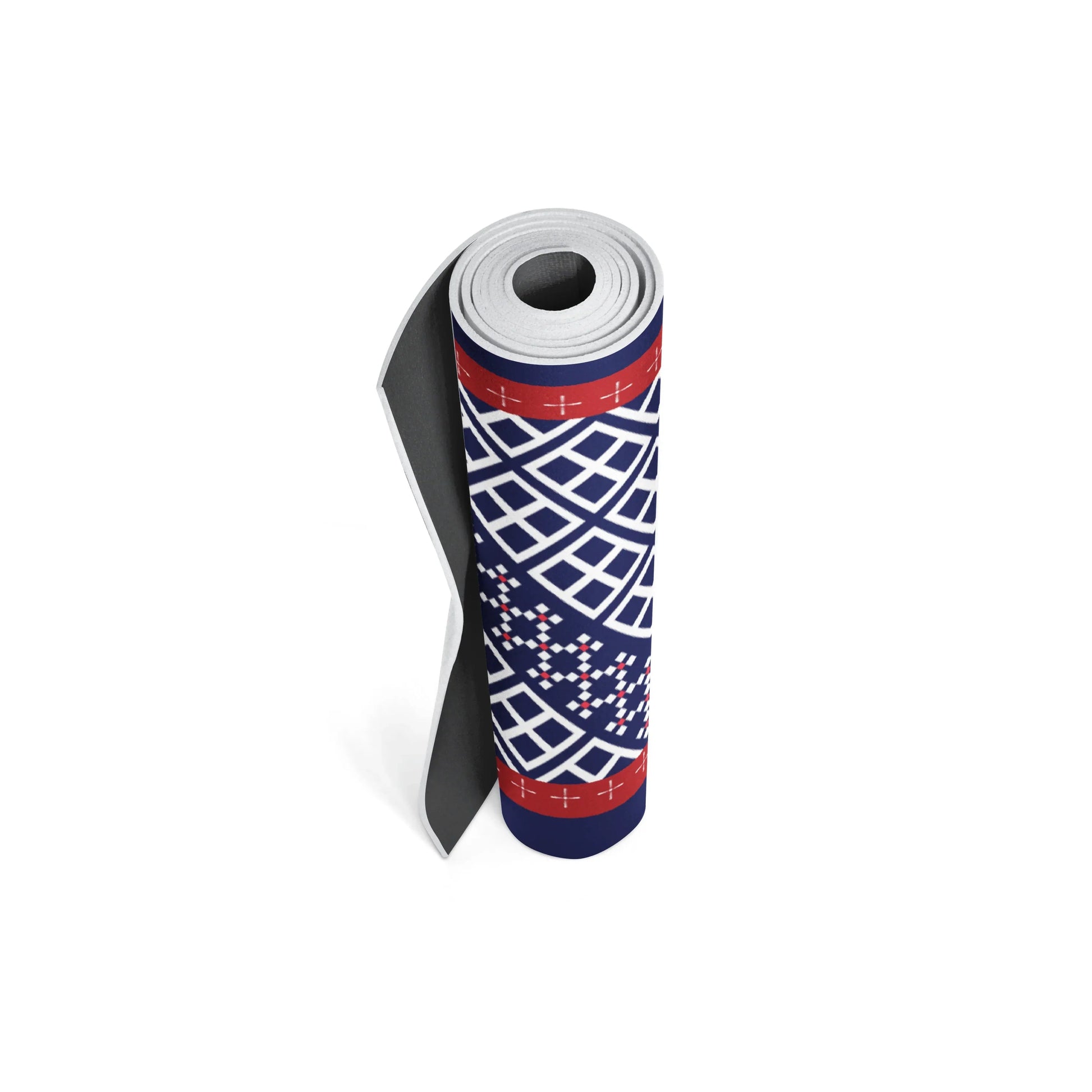 Yoga Mat | 6mm Thick | Blue | Non-Slip | Eco Friendly | Yune Yoga | Reiko-3