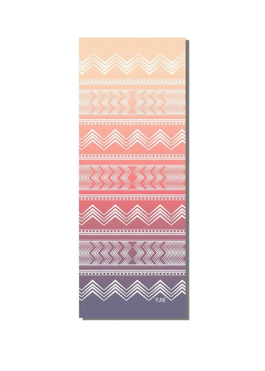 Yoga Mat | 6mm Thick | Pink | Non-Slip | Eco Friendly | Yune Yoga | Cassady-0